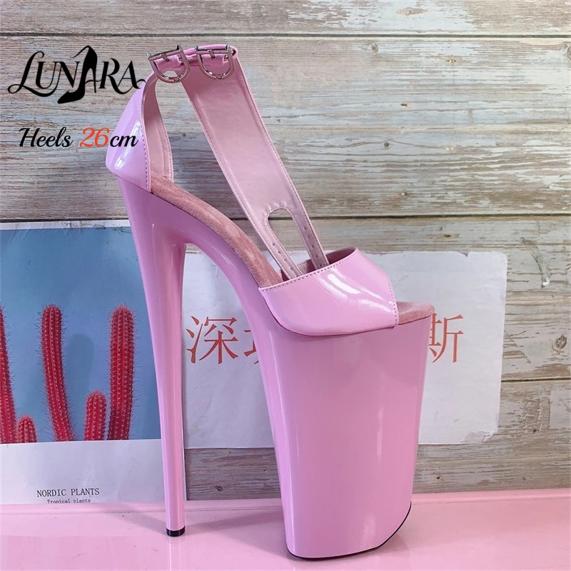 26cm/10Inch Pink Patent Extrem - Women'S Shoes Quality ulasan dan harga