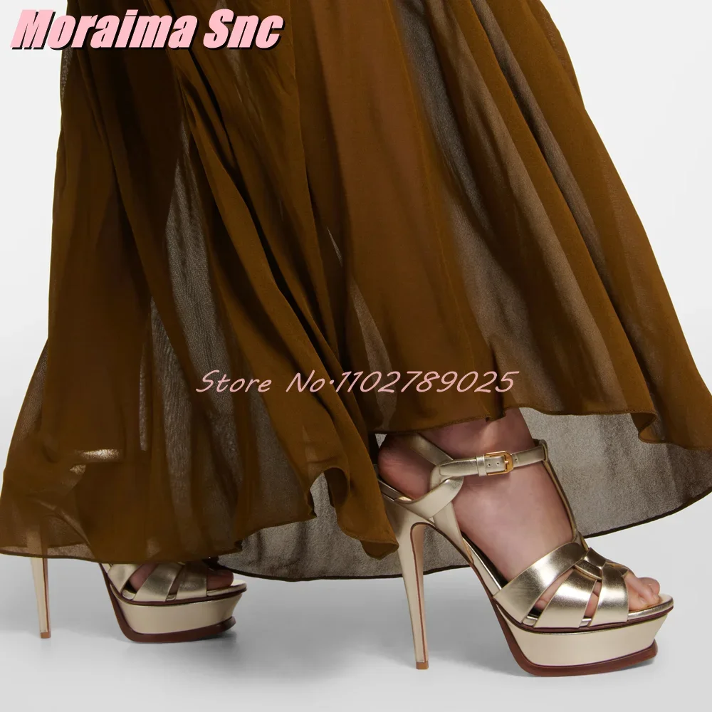 Platform Waeve T-strap Square  - Women'S Shoes Quality ulasan dan harga