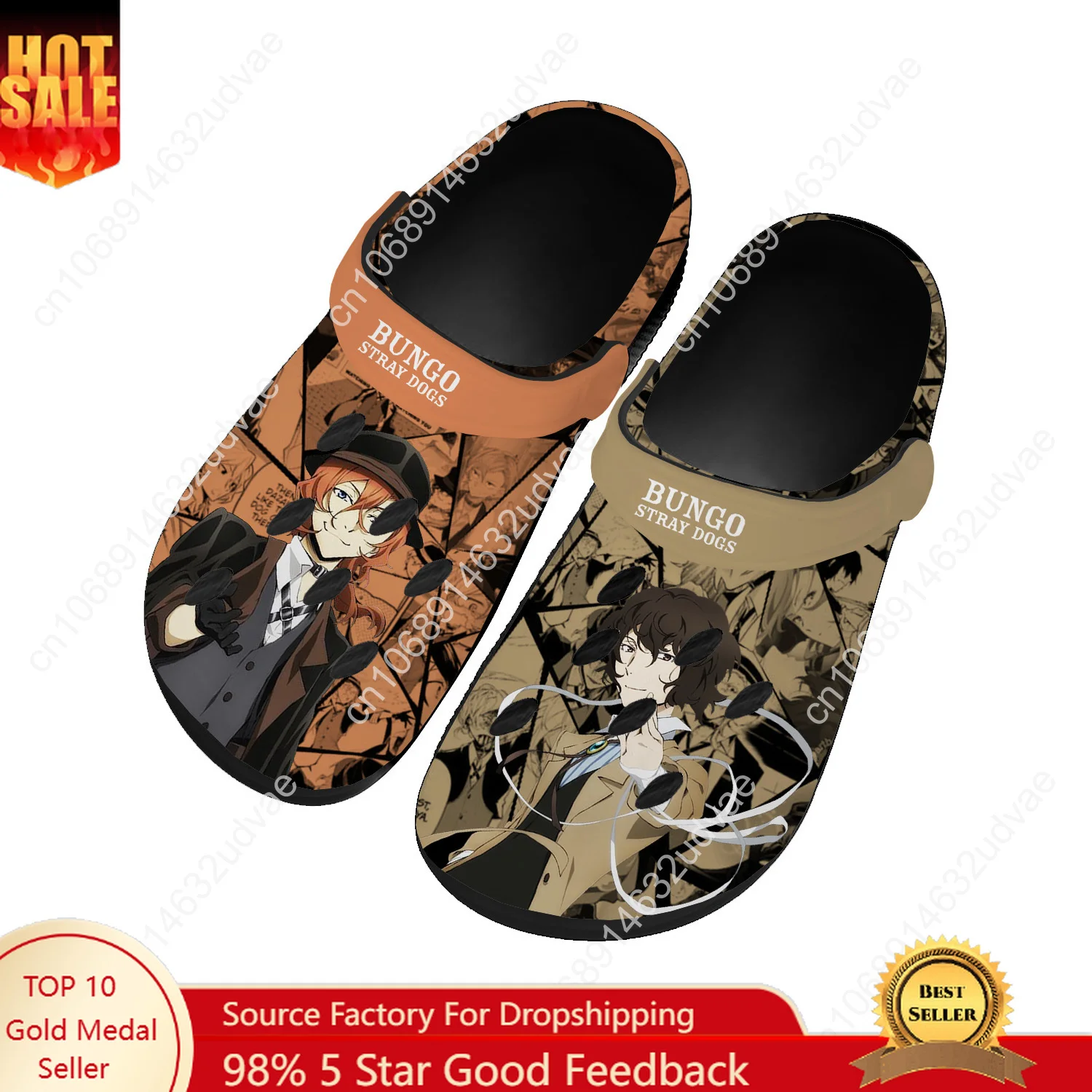 B-Bungos S-Stray D-Dogs Water  - Women'S Shoes Clogs ulasan dan harga