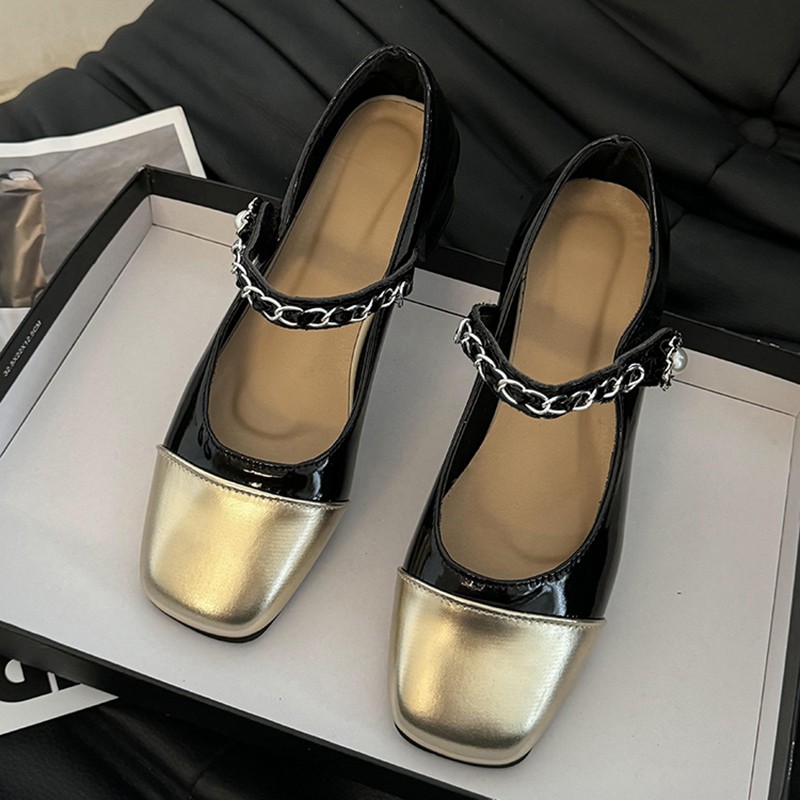 2026 Pearl Clasp Thick-Topped  - Women'S Shoes Quality ulasan dan harga