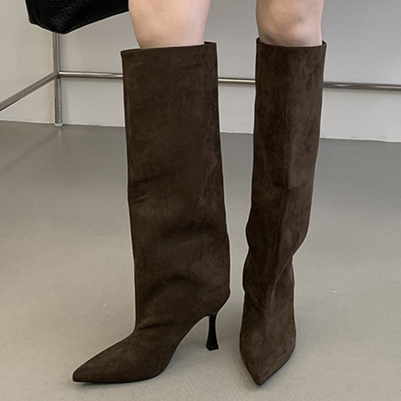 Eilyken Winter Vintage Design  - Knee High Boots Women ulasan dan harga