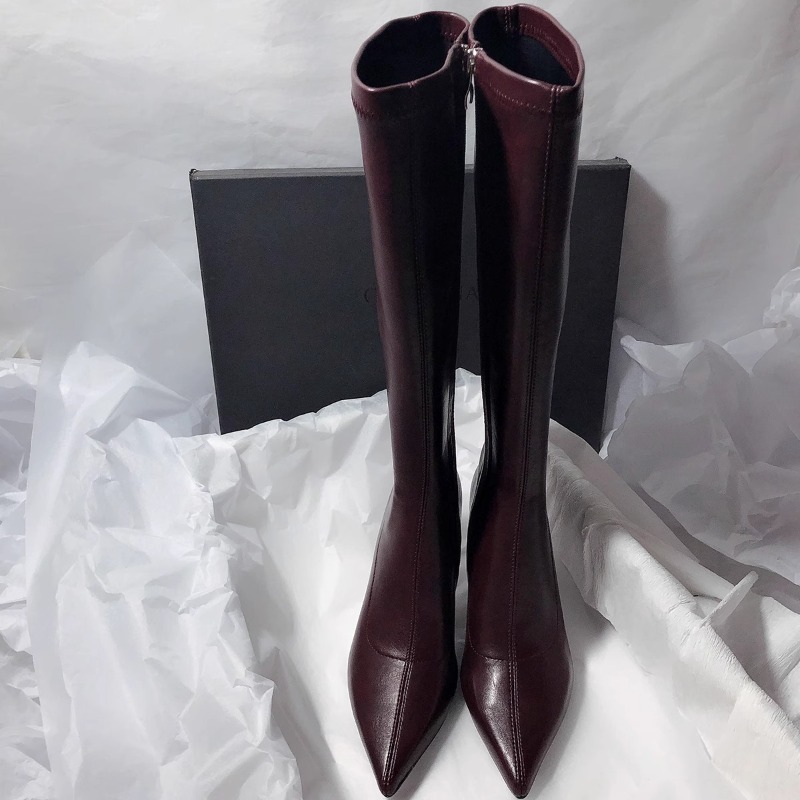 Autumn New Stiletto Fashion Bo - Knee High Boots Women ulasan dan harga