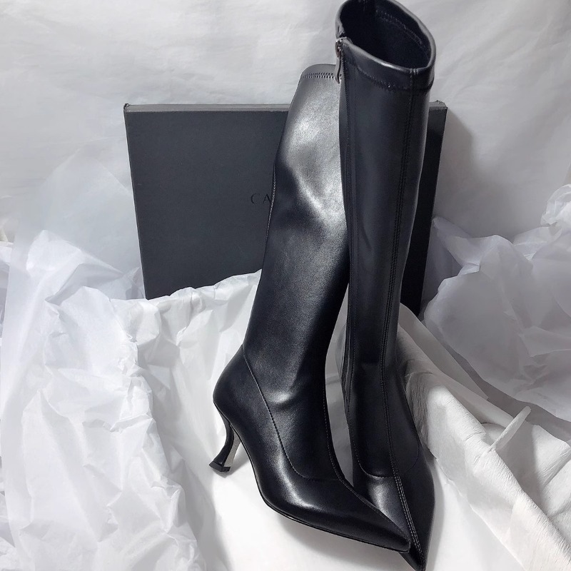 Autumn New Stiletto Fashion Bo - Knee High Boots Women ulasan dan harga