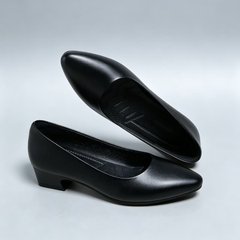 All Match Elegant Women's Soft - Court Heel Pointed ulasan dan harga